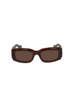 BB Brown Rectangular Sunglasses