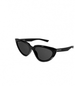 Cat-eye Acetate Black Sunglasses