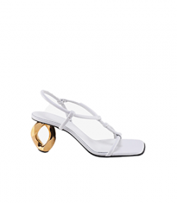 Women's Chain Link High Heel Sandal