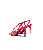Danielle High Sandal Fuchsia