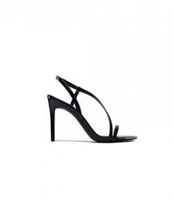 Danielle High Sandal Black