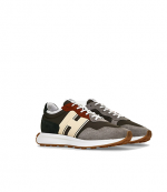 Grey Green Beige Allacciato Sneaker
