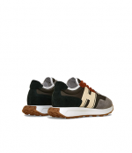 Grey Green Beige Allacciato Sneaker