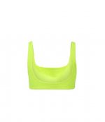 Bikini Top With Square Neckline Glowstick