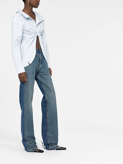 Butterfly Pull Up Button Down Shirt