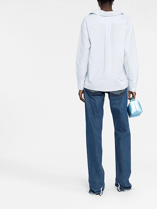 Butterfly Pull Up Button Down Shirt