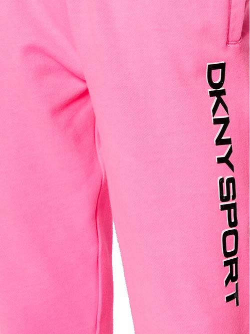 Black Logo Pink Pants