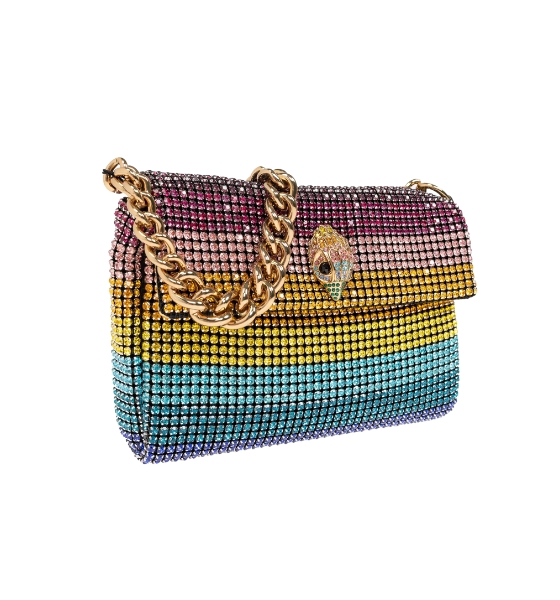 SM Party Shoulder Bag Multicolour Rhinestones Bag