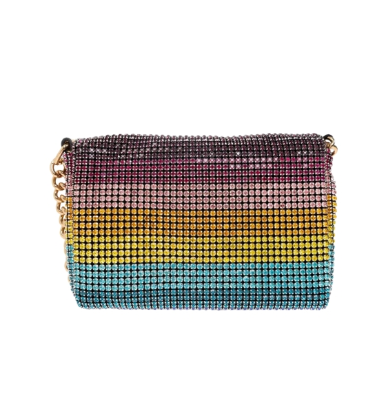 SM Party Shoulder Bag Multicolour Rhinestones Bag