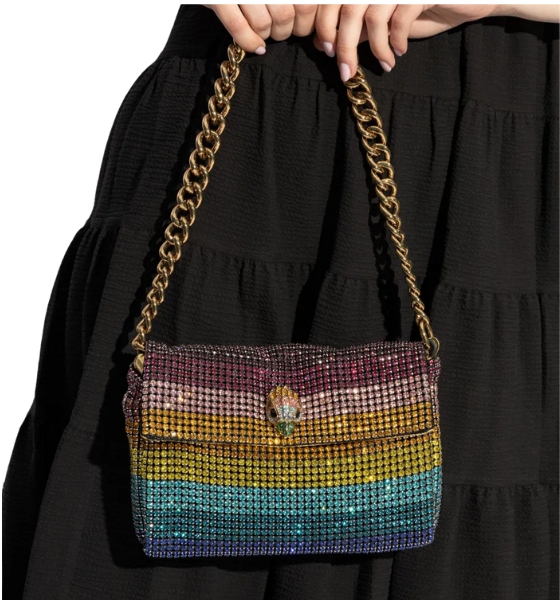 SM Party Shoulder Bag Multicolour Rhinestones Bag