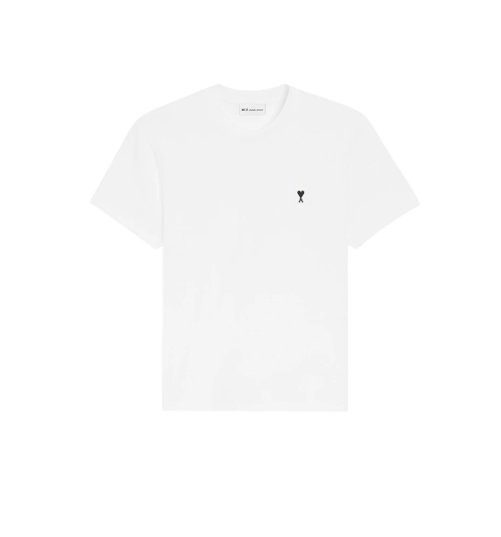 White Light Jersey Contrasted Adc T-Shirt