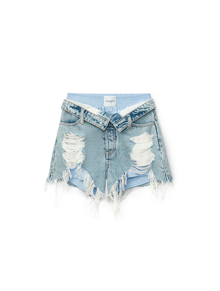 Layered Pebble Bleach Boxer Short