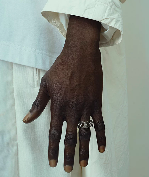Chain Silver Ring