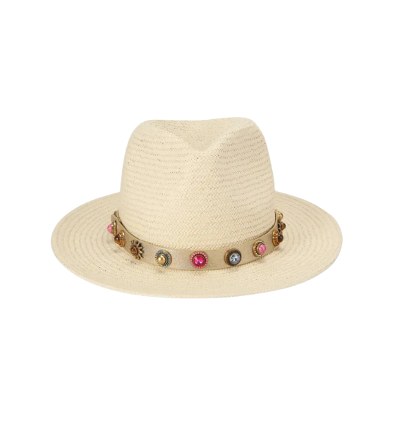 Gold Comb Octavia Fedora Hat