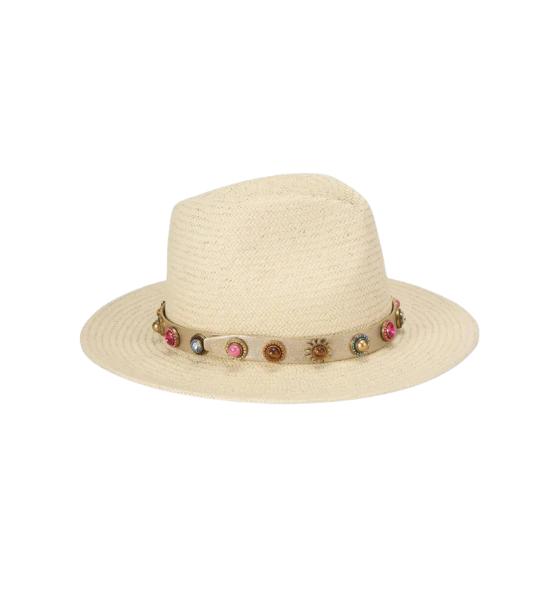 Gold Comb Octavia Fedora Hat