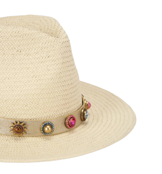 Gold Comb Octavia Fedora Hat