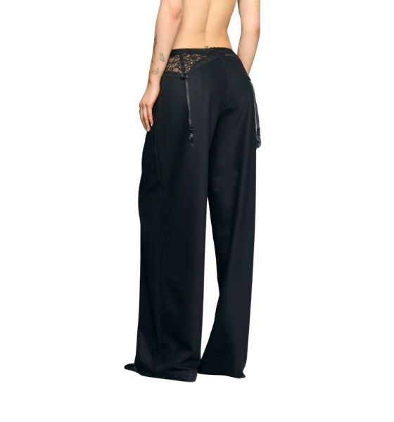 Black Gartner Pants