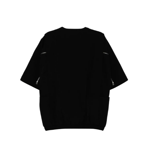 Black Parachute Cape T-Shirt