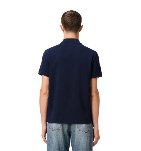 Navy Cotton Ami De Coeur Polo Shirt
