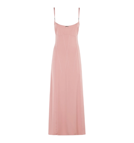 Peach Blush Strap Dress