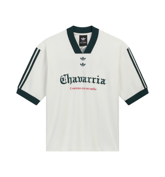 Off White/Green WC Soccer Tee