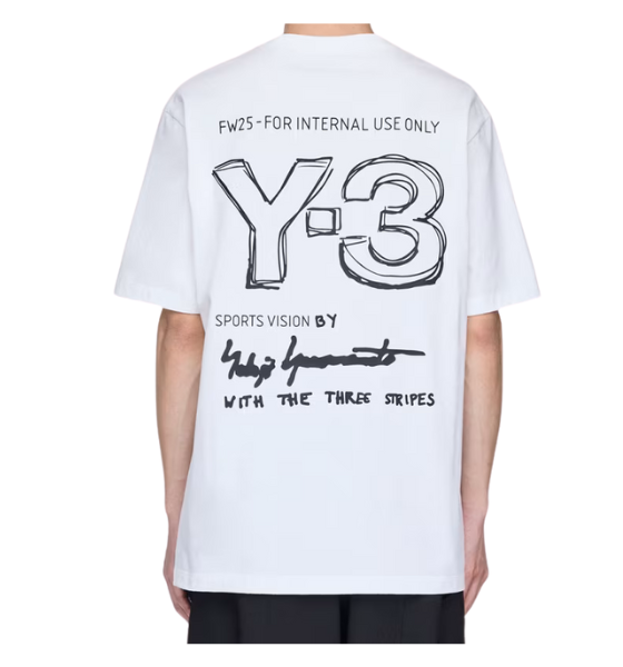 White M Merch Ss Tee
