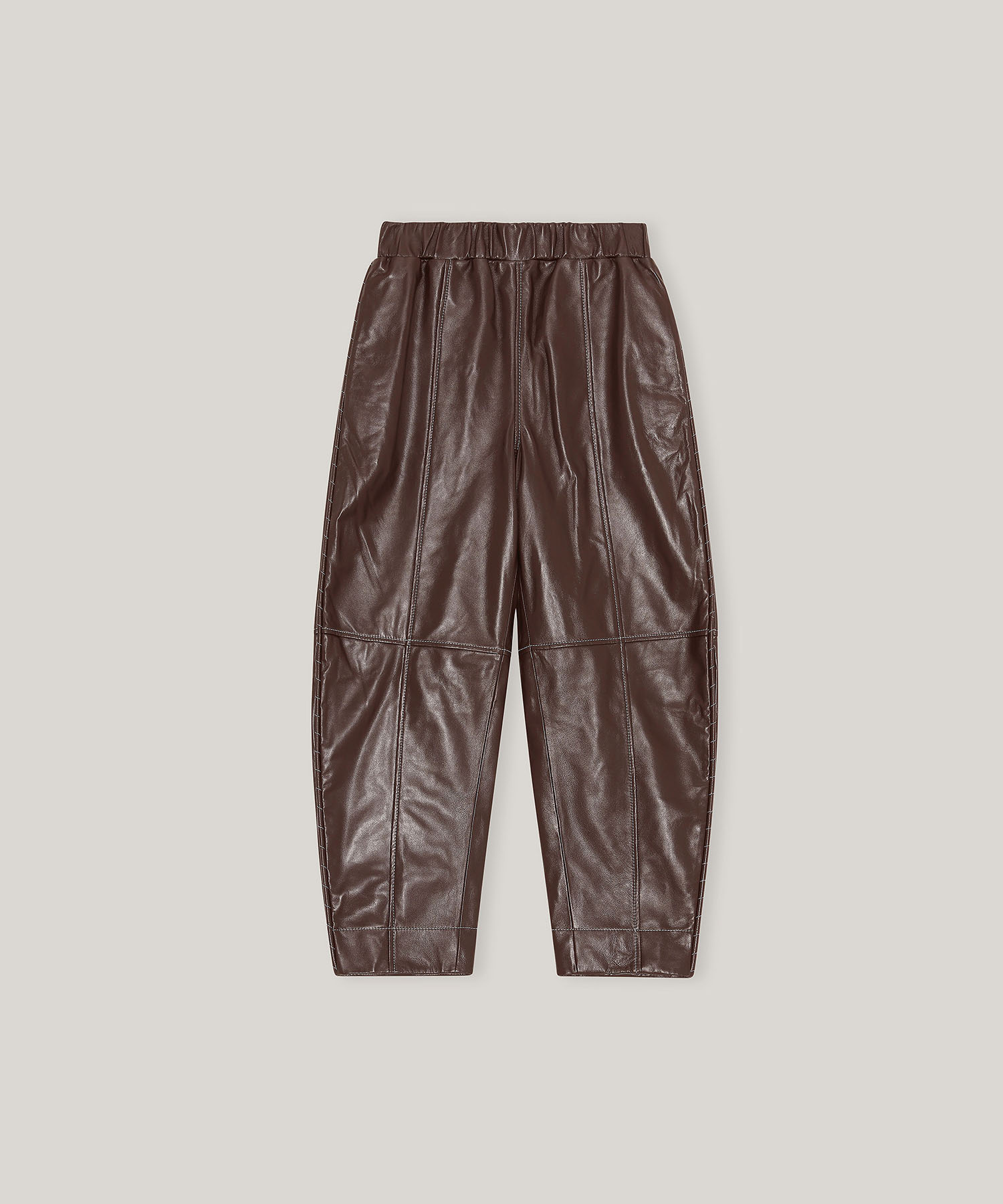 Leather Curve Trousers
