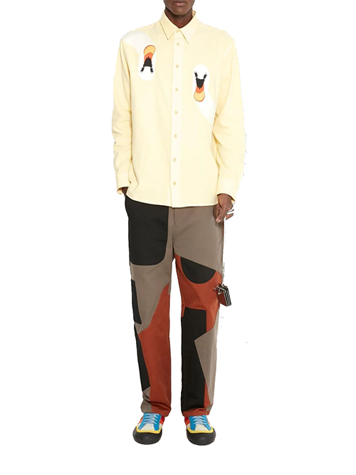 Patchwork Fatigue Trousers