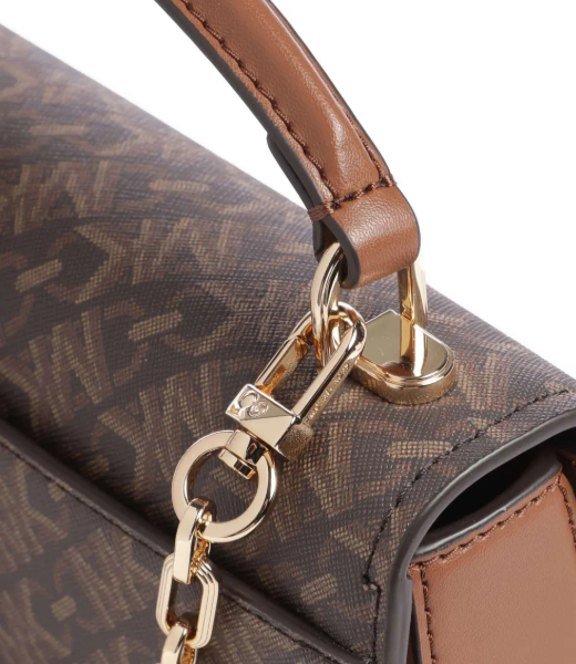 Delancey Brn/Luggage SM EW TH Chain Xbody Bag