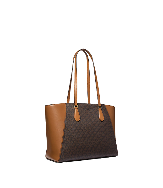 Taryn Brn/Acorn Brown Logo lG MF TZ Tote
