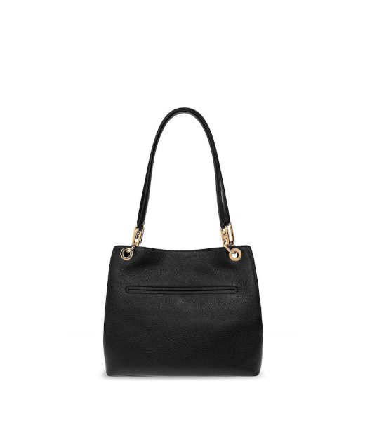 Kensington Black Lg Shldr Tote Bag
