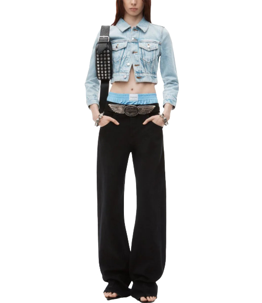 Ballon Jean Prestyle Boxer Washed Black