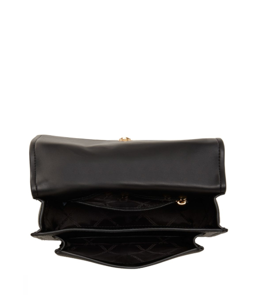 Claire LG Shoulder Black Handbag