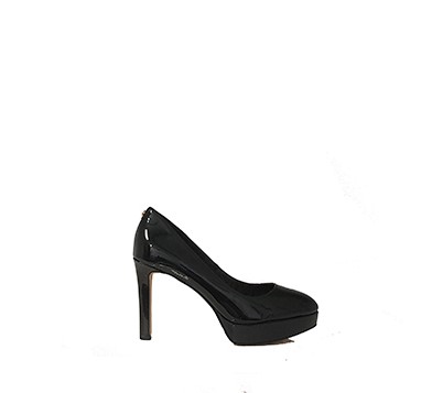 Chantal Platform Black Pump