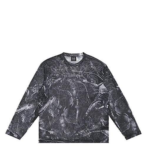 Long Sleeve Light Mesh Eternity Allover