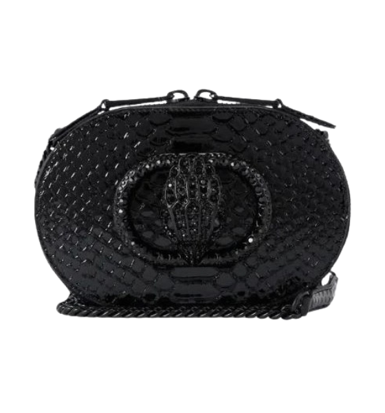 Black Snakeprint  Small Chelsea Camera Bag Dr