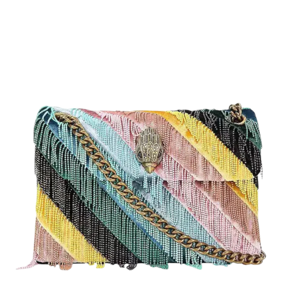 Multicolor Mini Kensington Fringes