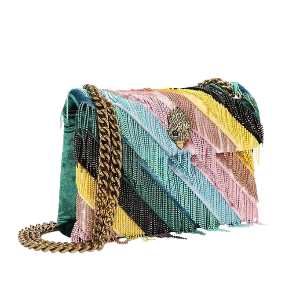 Multicolor Mini Kensington Fringes