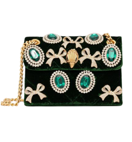 Dark Green Mini Kensington Bag