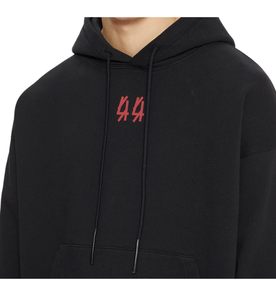 Black/Red Drip High Risk Hoodie