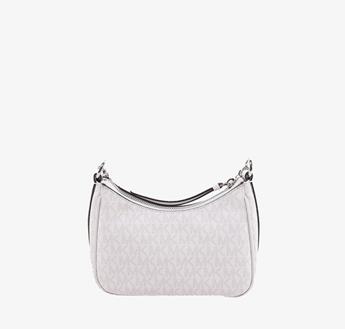 Jet Set Charm White Shoulder Bag