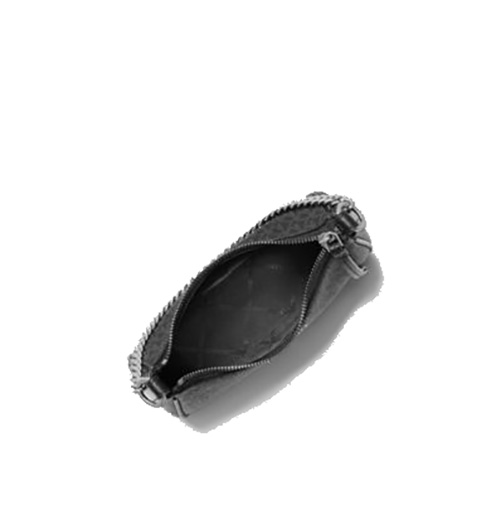 Jet Set Charm Black Shoulder Bag