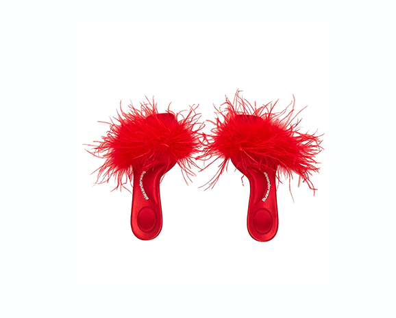 Lulu 85 Sandal Satin/Feather