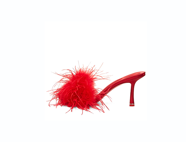 Lulu 85 Sandal Satin/Feather