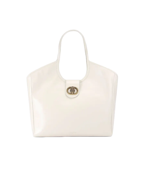 Chelsea Lg Tote Bag Patent Cream
