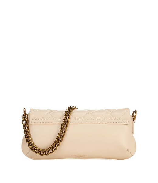 Sm Long Kensington Bone Leather Crossbody Bag