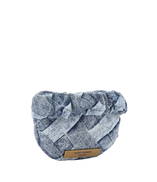 Kensington Denim Wristlet