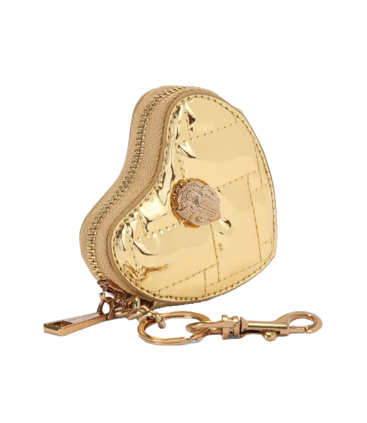 Kensington Heart Charm Gold Synthetic Key Holder