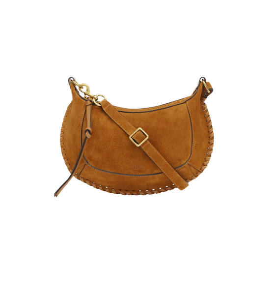 Cognac Oskan Moon Shoulder Bag