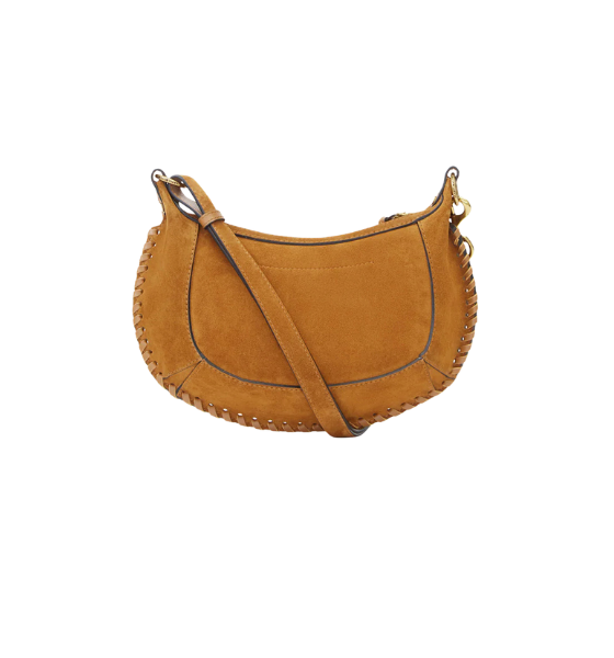 Cognac Oskan Moon Shoulder Bag